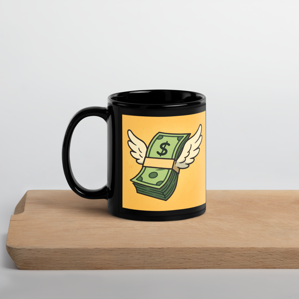 Black Glossy Mug