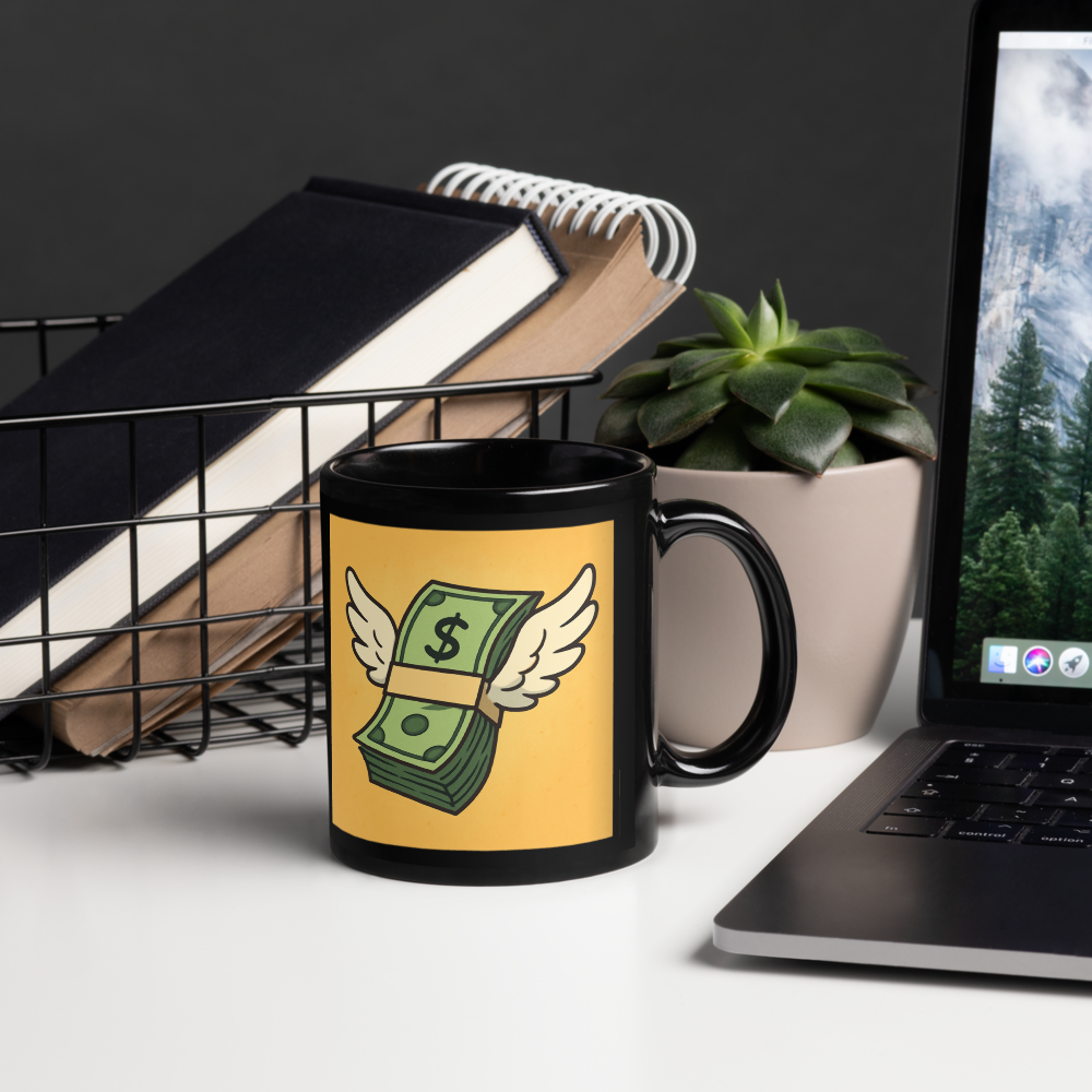 Black Glossy Mug
