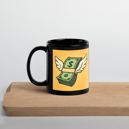 Black Glossy Mug