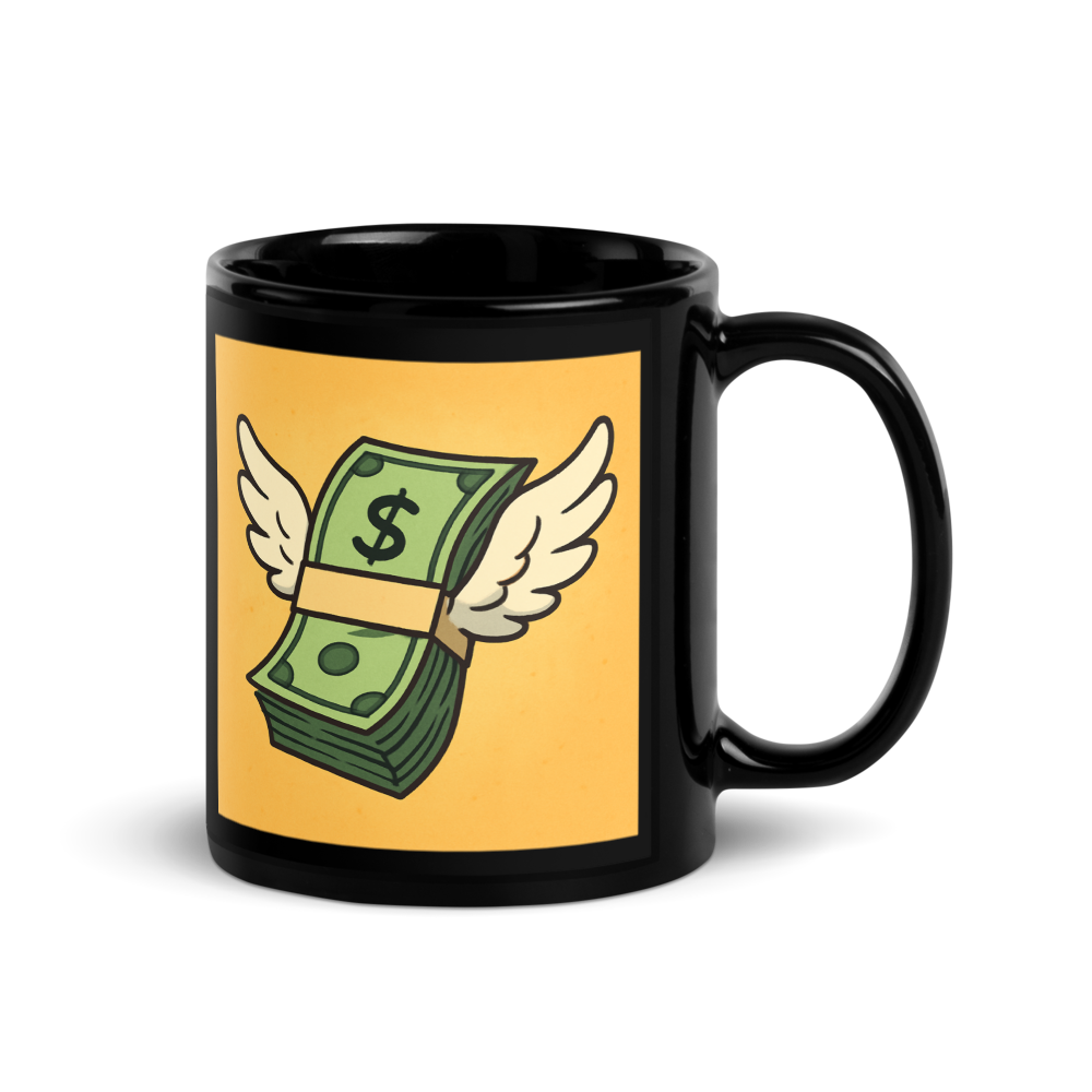 Black Glossy Mug