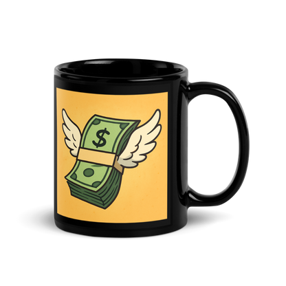 Black Glossy Mug