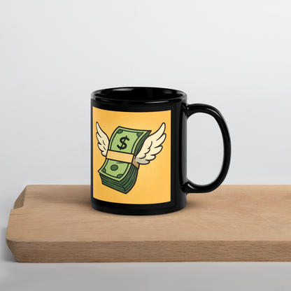 Black Glossy Mug